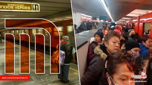 Usuarios de la línea 3 y 9 del metro CDMX reportaron caos