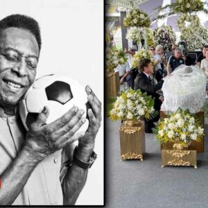 Brasileños dan el último adiós a Pelé