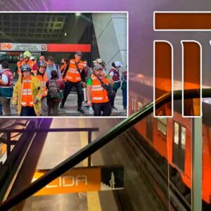 viernes desalojaron línea 7 del metro CDMX