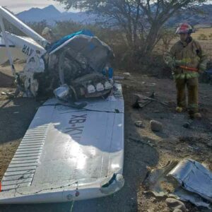Se desplomó una avioneta en Jalisco, dos personas perdieron la vida