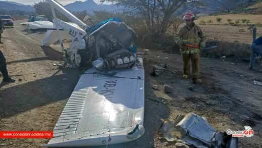 Se desplomó una avioneta en Jalisco, dos personas perdieron la vida