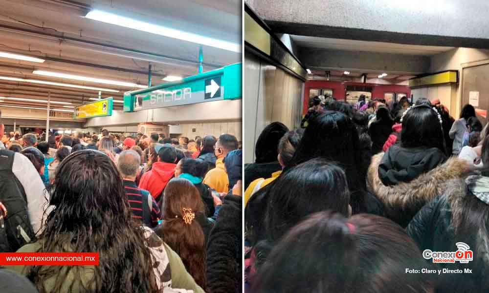 ¡Otra vez tarde! El “incidente” de este martes en el metro afectó a usuarios de la línea 3 y 7
