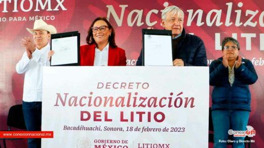 Firma AMLO decreto de nacionalización del litio