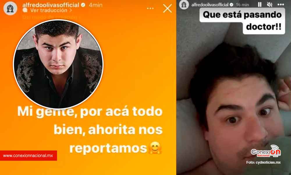 Alfredo Olivas está en su casa
