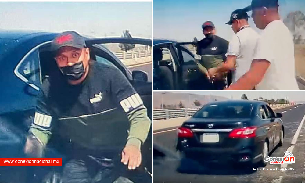 Con ayuda de un tractocamión es que como las “ratas” operan en Arco Norte