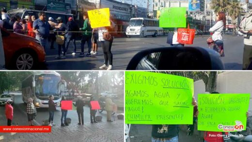 “¡Sin luz no hay agua!” Vecinos de Cuernavaca bloquean vialidades, exigen a CFE un acuerdo