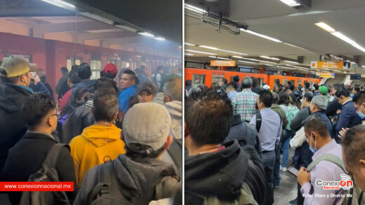 Lo normal, inicia semana con caos en el Metro, línea 3 reporta humo, y retrasos en línea 7 y 8