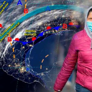 Llega la octava tormenta inverna