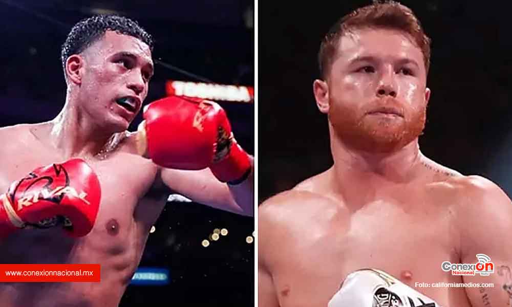 David Benavidez pelea con el Canelo Álvarez