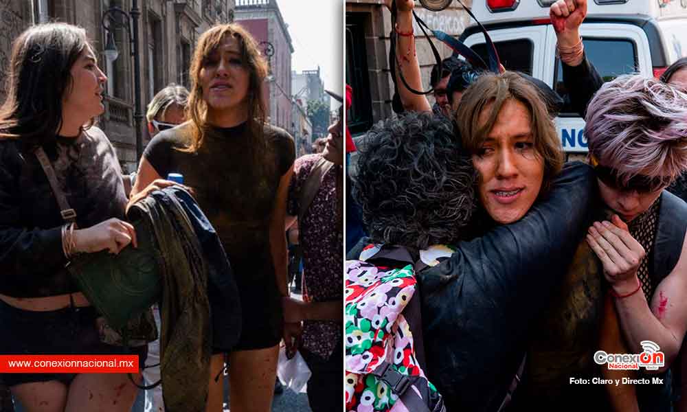 Dos mujeres trans denuncian discriminación y lesiones durante protesta al Congreso