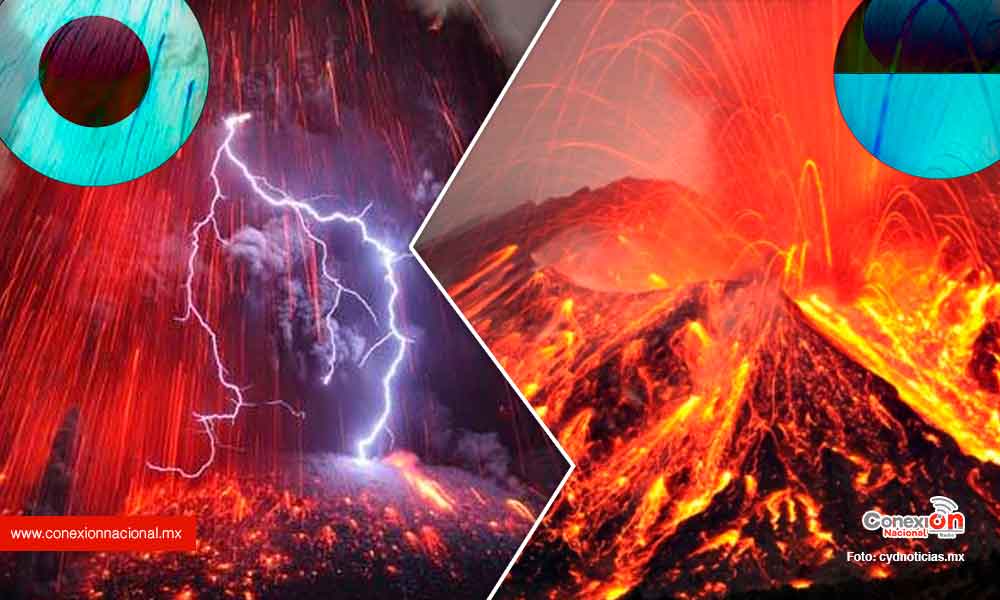 volcán Sakurajima en Japón y el Karangetang en Indonesia entraron en erupción