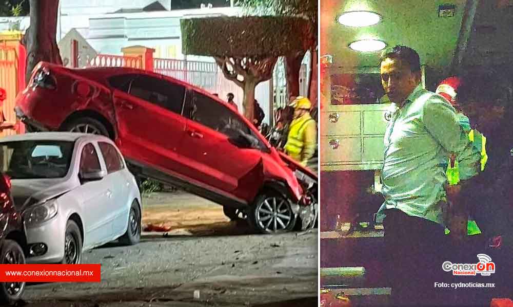 Funcionario de Oaxaca chocó en estado de ebriedad