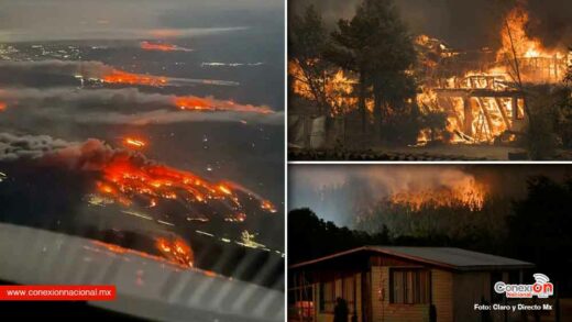 Chile vive una oleada de incendios forestales