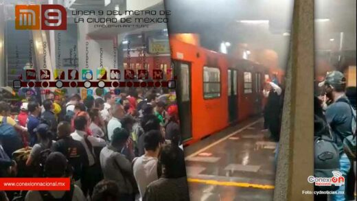 Línea 9 del Metro CDMX, otra vez se reportó humo y aglomeraciones
