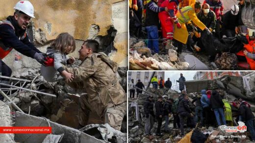 Más de 5 mil muertos en Turquía y Siria por los terremotos de este lunes