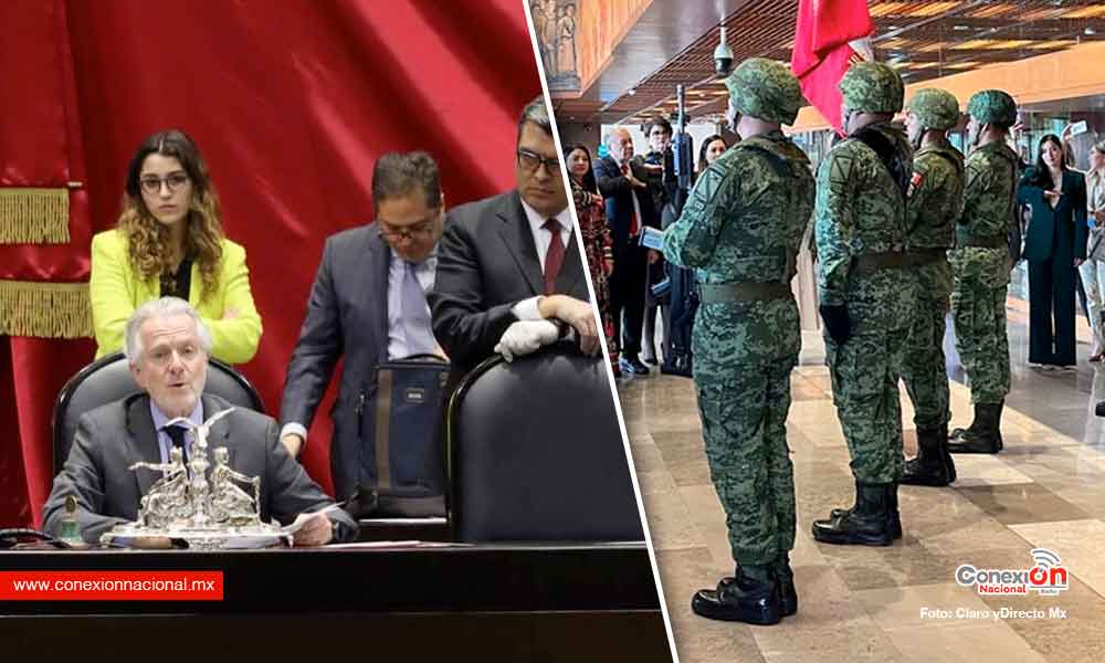Escolta militar no pudo entrar el congreso con armas