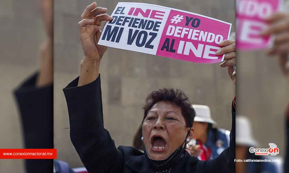 Alistan nueva marcha contra la reforma electoral de AMLO