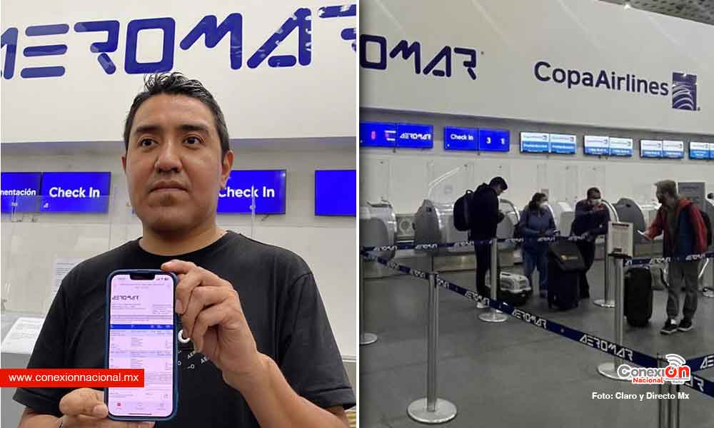 Casi 5 mil pasajeros de Aeromar se quedaron con su boleto pagado