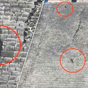 Dos perritos intrépidos dieron un paseo por la pirámide de Kukulcán en Chichén Itzá