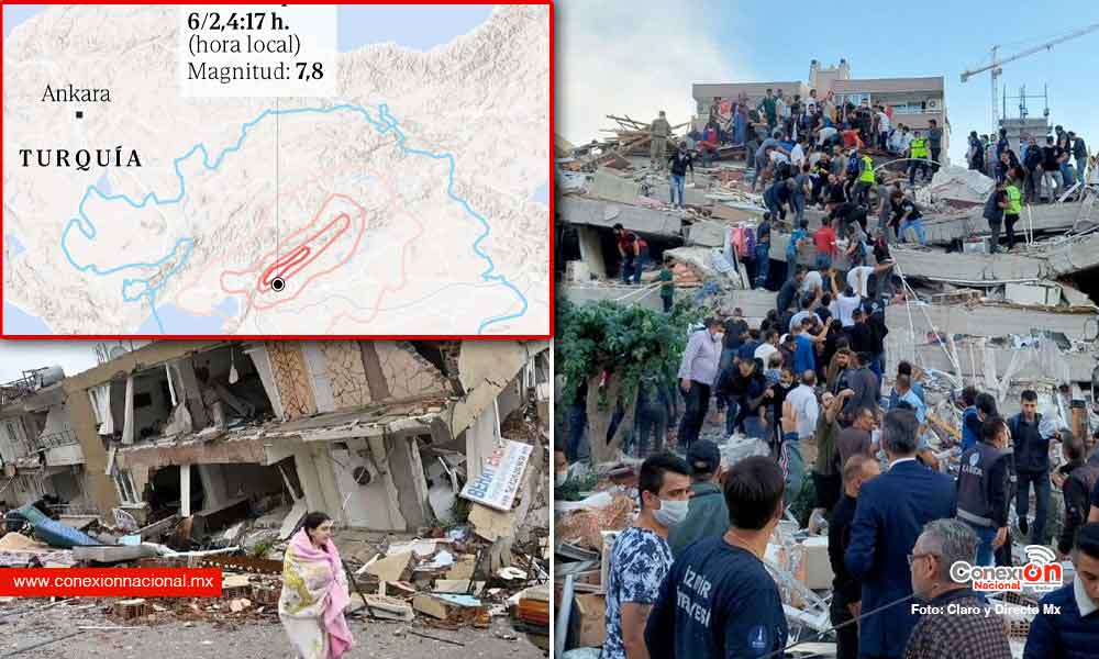 Un segundo terremoto volvió a sacudir el sureste de Turquía, fue magnitud 7.