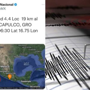 Dos sismos de magnitud 4 sacudieron este domingo al puerto de Acapulco