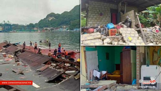 Terremoto golpea a Indonesia, hay 4 muertos y daños materiales