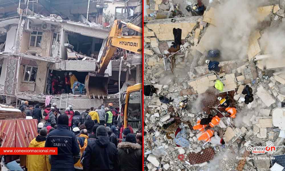 El norte de Siria está devastado por el sismo, hay miles de personas atrapadas