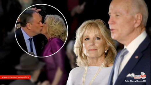 La esposa de Biden besó en la boca al esposo de Kamala Harris frente a todo el mundo