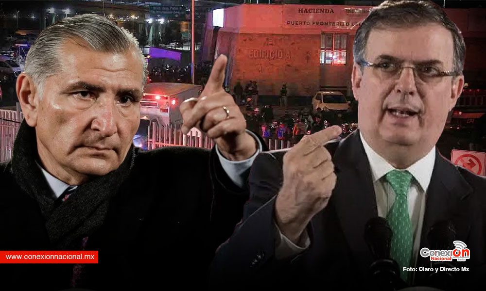 Adán Augusto echa la culpa de la tragedia en Ciudad Juárez a Marcelo Ebrard