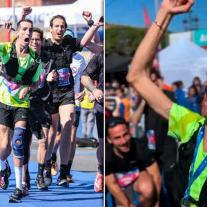 Con el 76% de su cuerpo paralizado, atleta español corre un maratón completo