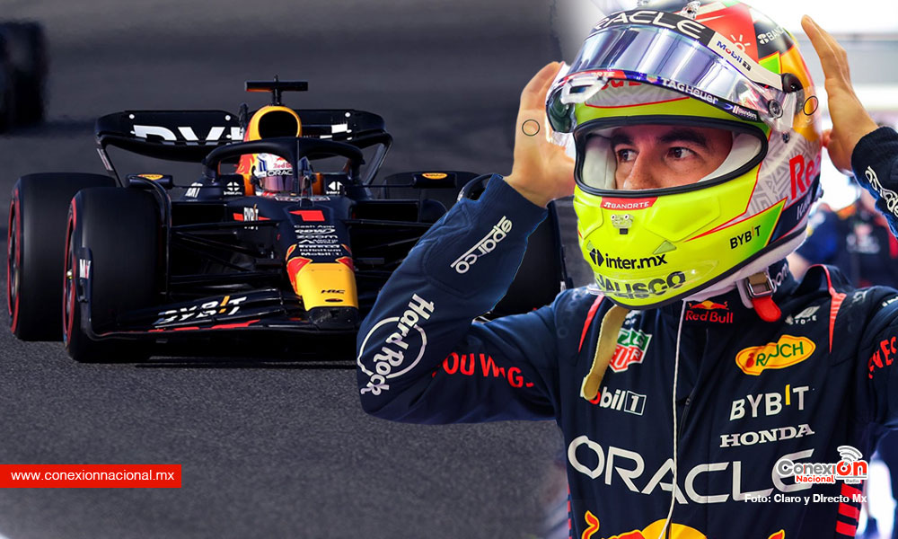 Checo Pérez domina la primera sesión de prácticas en Baréin