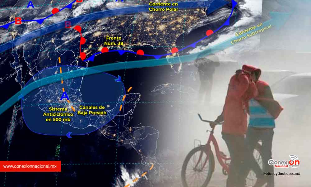 Se esperan rachas de viento, tolvaneras y calor