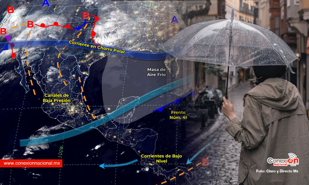 Clima contrastante en el país: vientos intensos, lluvias, caída de nieve y ambiente caluroso