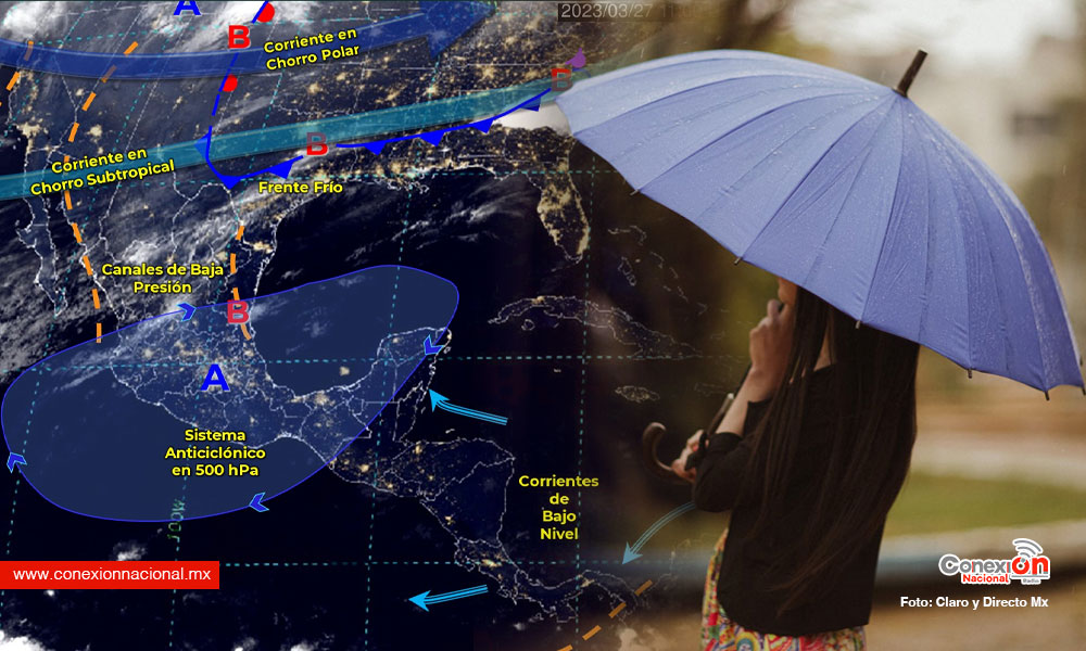 Ambiente caluroso con lluvias en entidades del noreste y centro del país
