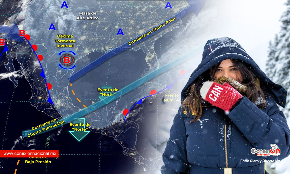 Increíble, pero viene otra ola de frío por una nueva tormenta invernal en el norte