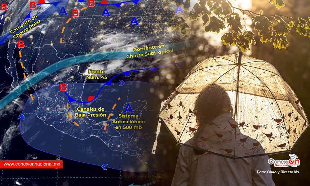 Caluroso miércoles con previsión de lluvias en la mayor parte del país