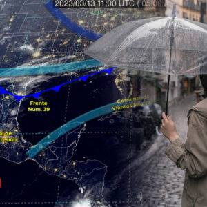 Se pronostican lluvias fuertes e intervalos de chubascos en gran parte del país