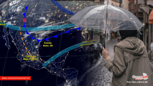 Se pronostican lluvias fuertes e intervalos de chubascos en gran parte del país