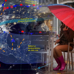 En plena primavera llega el frente frío No. 46 que generará lluvias