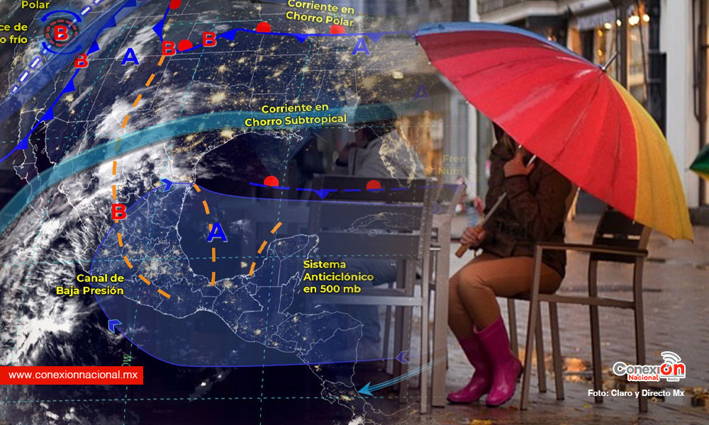 En plena primavera llega el frente frío No. 46 que generará lluvias