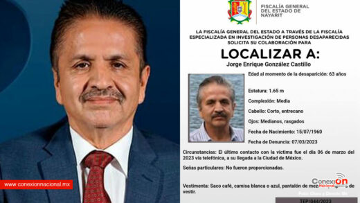 Está desaparecido el periodista Jorge Enrique Gonzalez, director de El Meridiano en Nayarit
