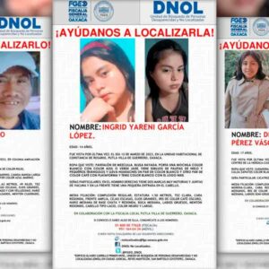 tres personas desaparecidas en la Mixteca