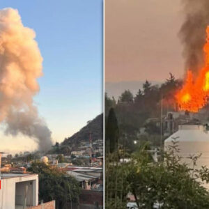 Explosion de un polvorín en Totolapan