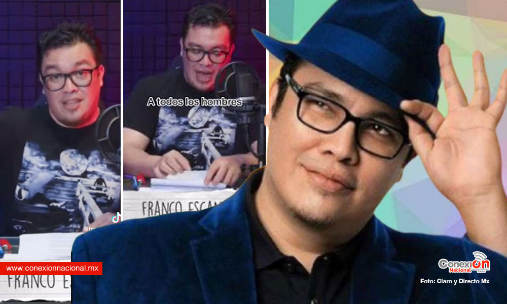 Piden cancelar podcast de Franco Escamilla por comentarios machistas