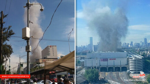 Se quema la plaza Forum Buenavista en la CDMX