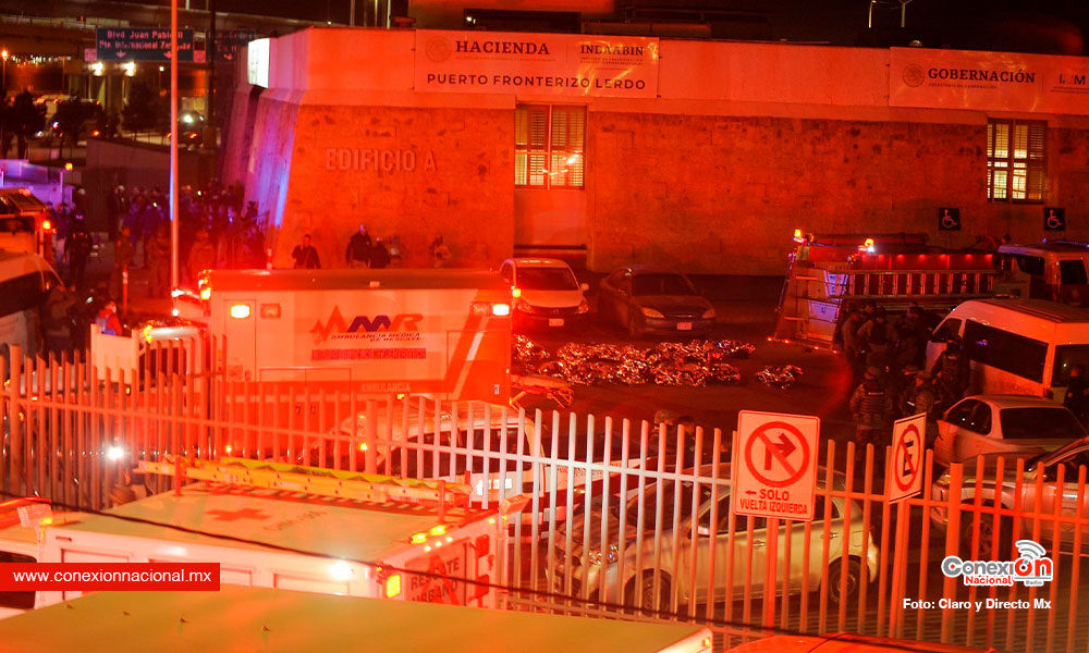 Tragedia en Ciudad Juárez, incendio en centro migratorio mata a 39 personas