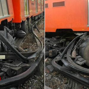 ¿Falla o boicot? Se descarriló un tren en la línea 3 del Metro CDMX