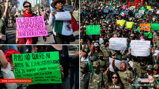 Protestan por detención de militares involucrados en la masacre de Nuevo Laredo