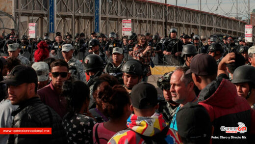 Migrantes superan a la GN y tratan de cruzar a EEUU en Ciudad Juárez