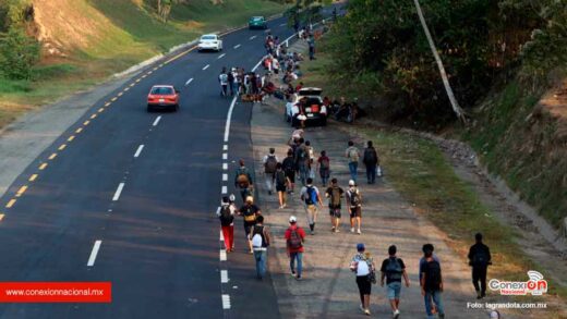 caravana migrante parte desde Tapachula